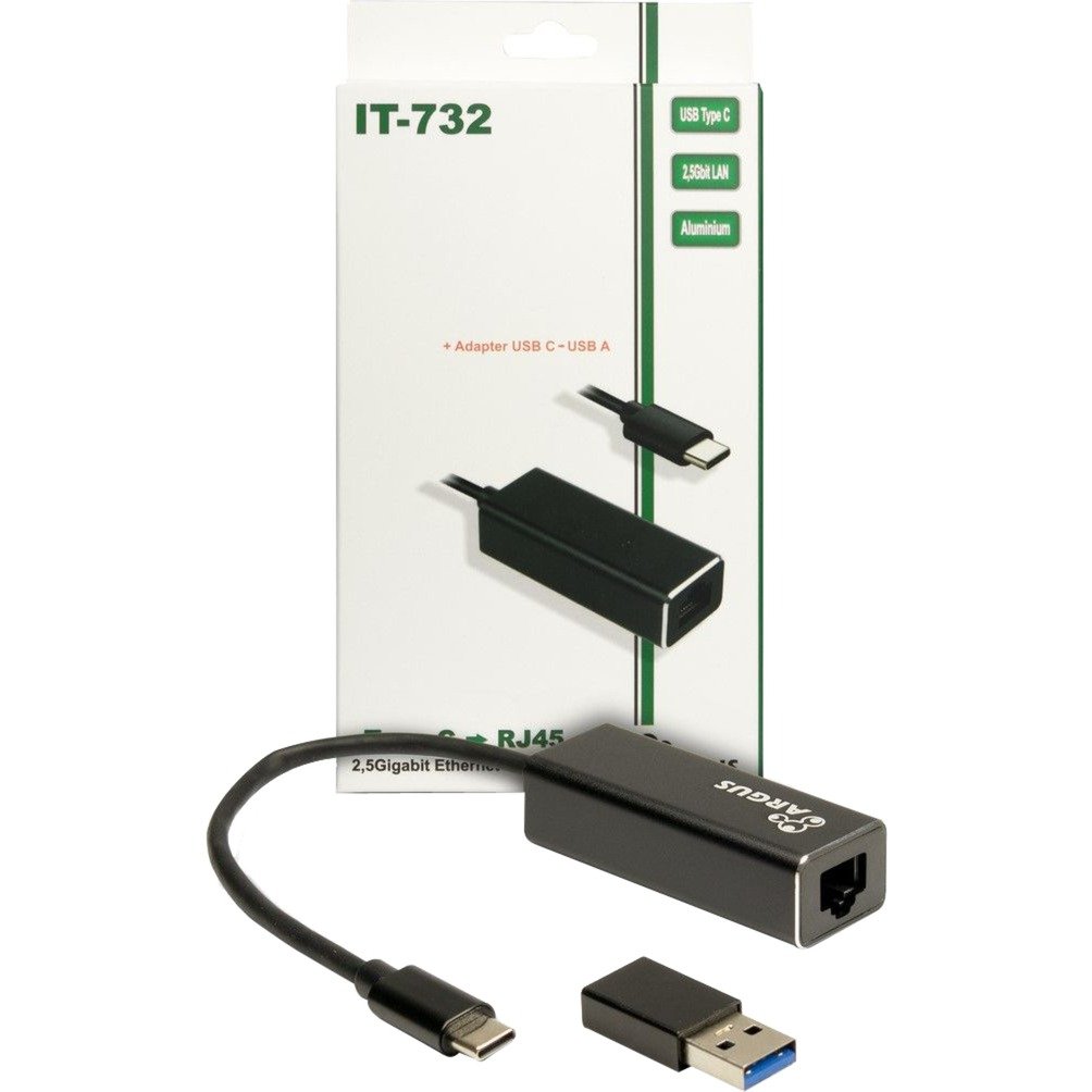 Inter-Tech USB Adapter Argus IT-732 Negro