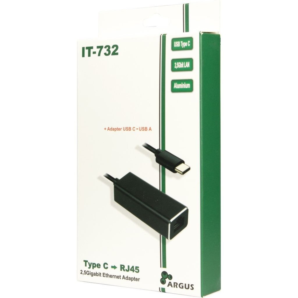 Inter-Tech USB Adapter Argus IT-732 Negro - Imagen 4