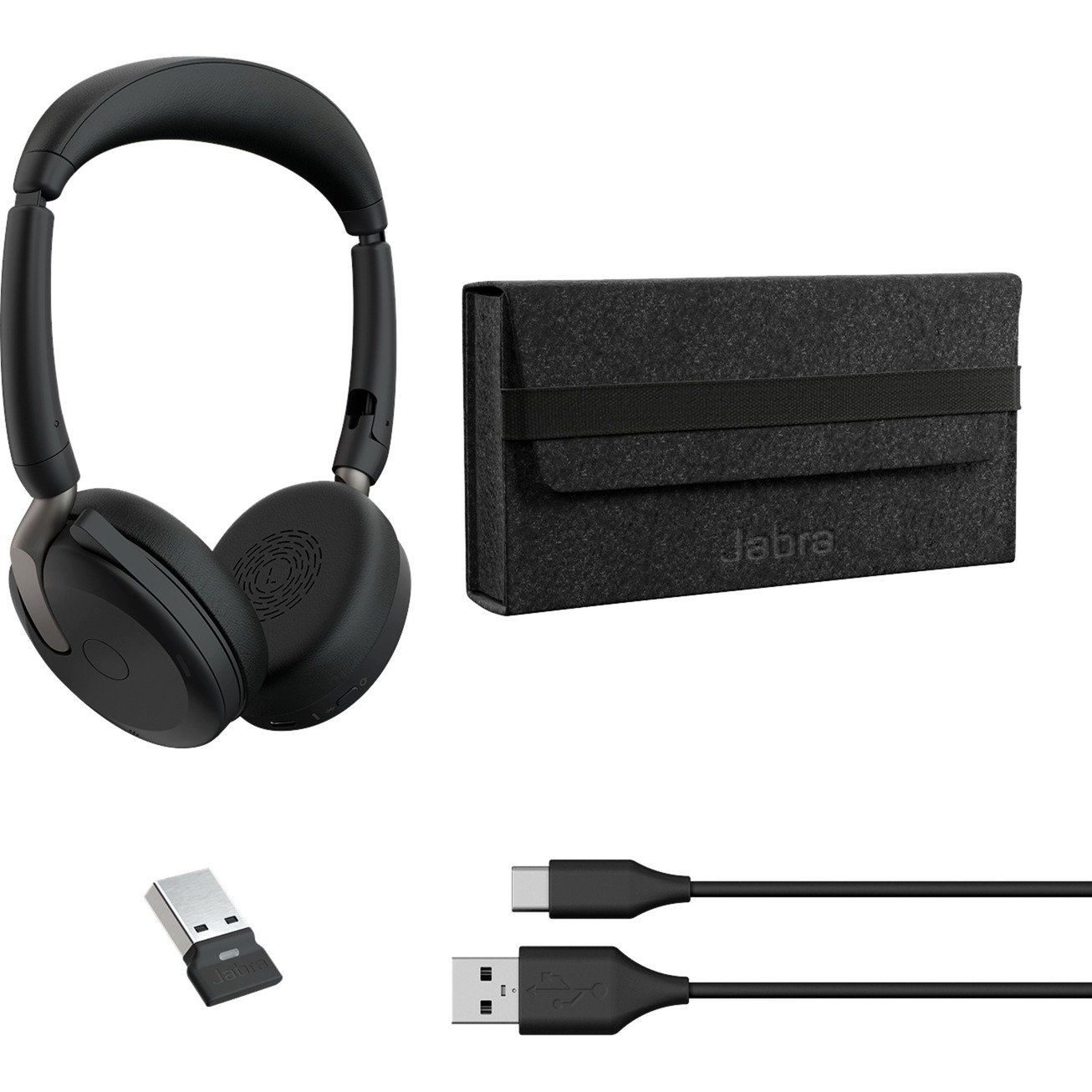 Jabra Evolve2 65 Flex Duo Negro - Imagen 5