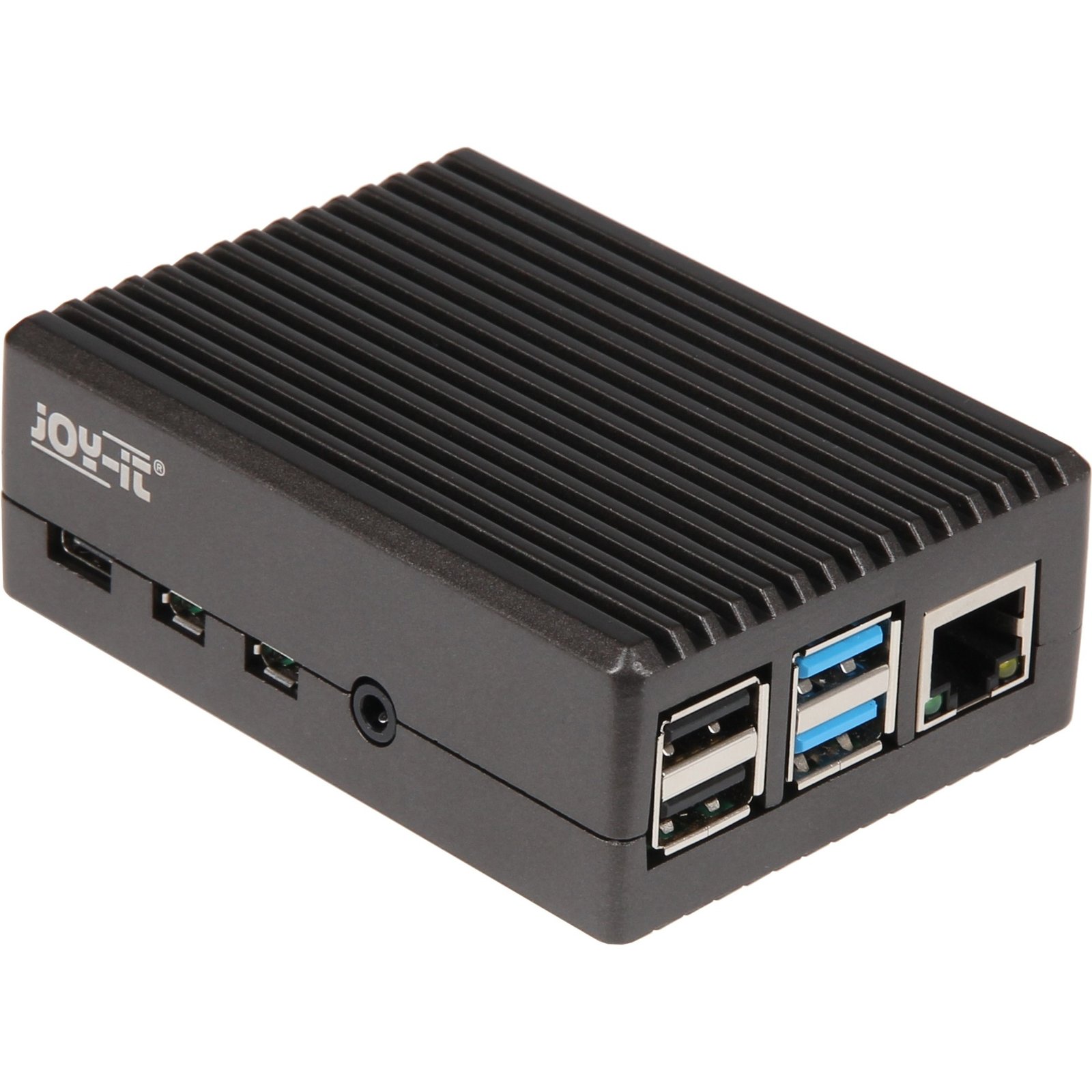 Joy-IT Aluminiumgehäuse für Raspberry Pi 4 B Negro - Imagen 2