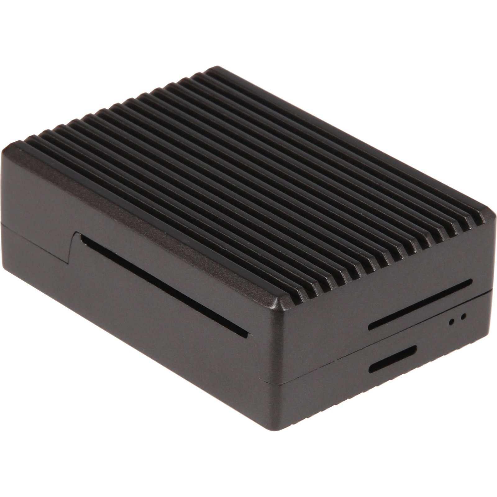 Joy-IT Aluminiumgehäuse für Raspberry Pi 4 B Negro - Imagen 3