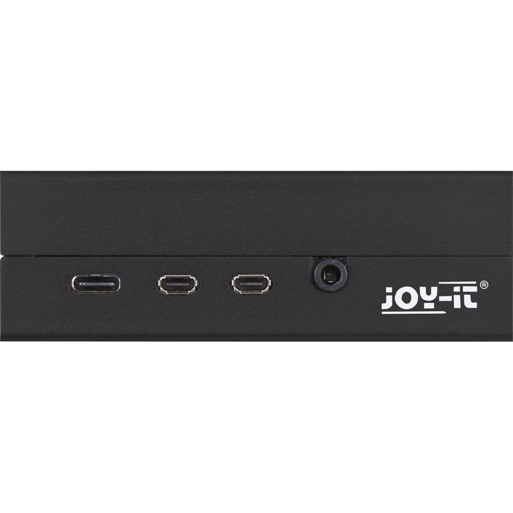 Joy-IT Aluminiumgehäuse für Raspberry Pi 4 B Negro - Imagen 3