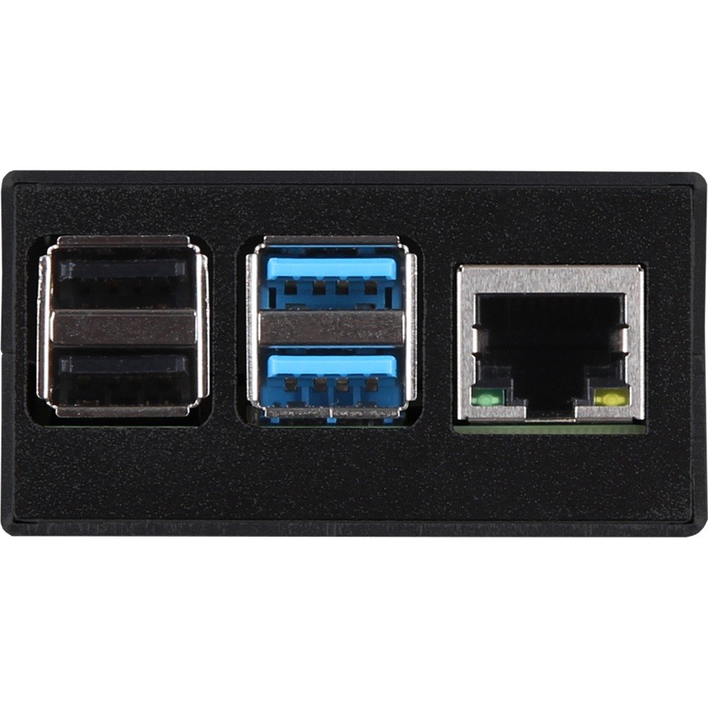 Joy-IT Aluminiumgehäuse für Raspberry Pi 4 B Negro - Imagen 4