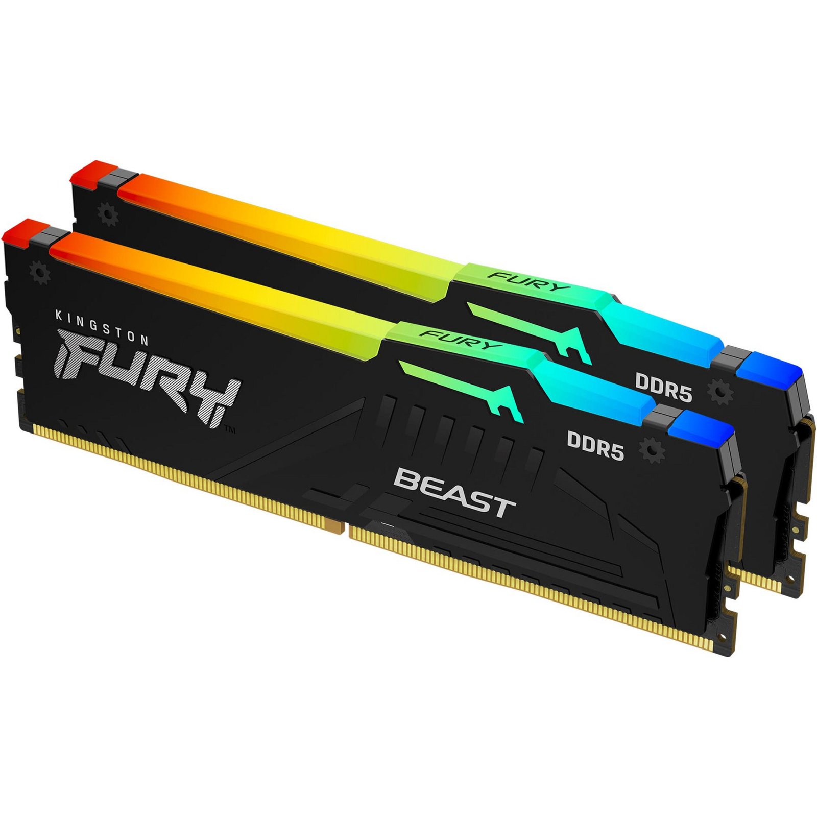 Kingston FURY DIMM DDR5-5600 (2x ) Dual-Kit Negro, 128 GB 128 GB