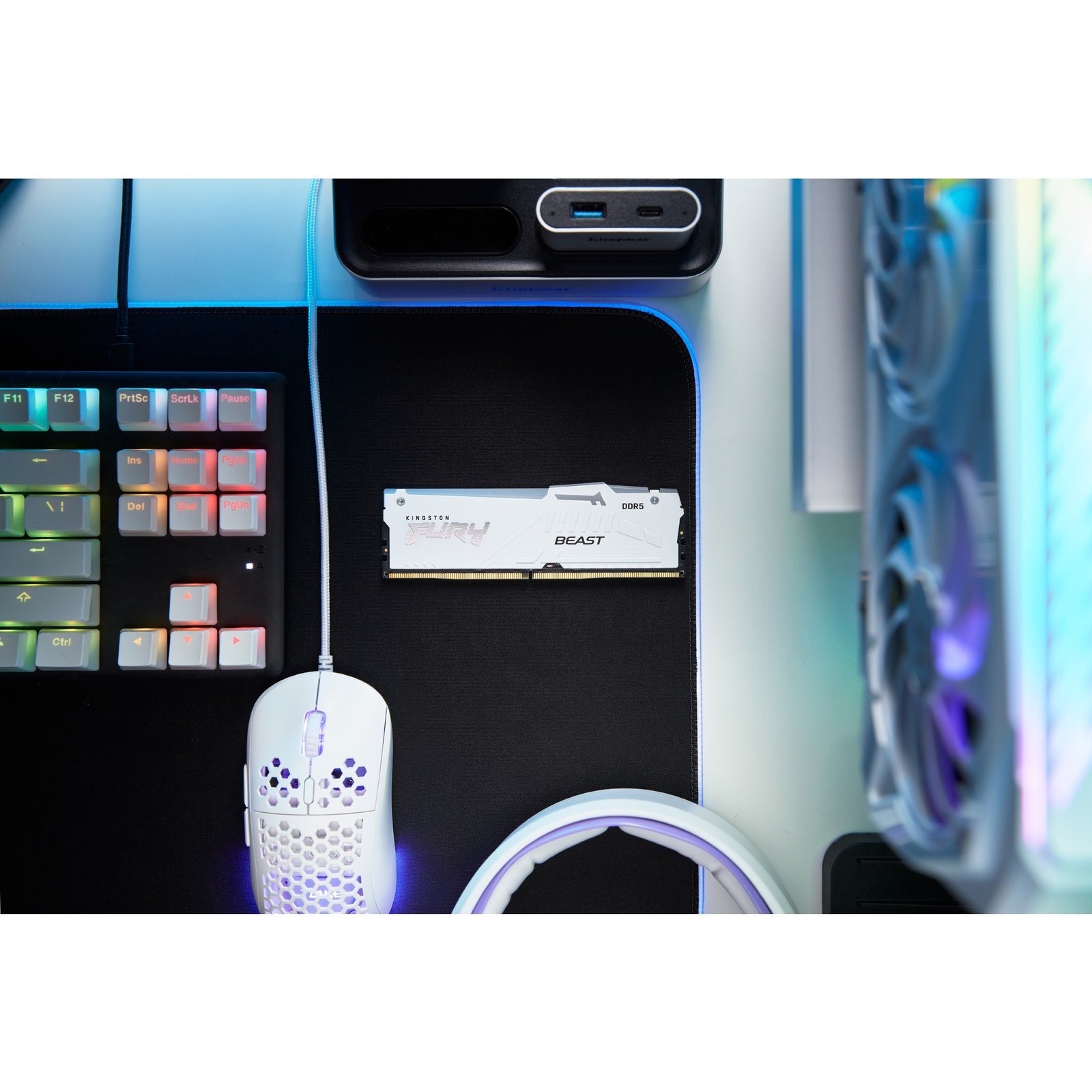 Kingston FURY DIMM DDR5-5600 Blanco, 16 GB 16 GB - Imagen 5