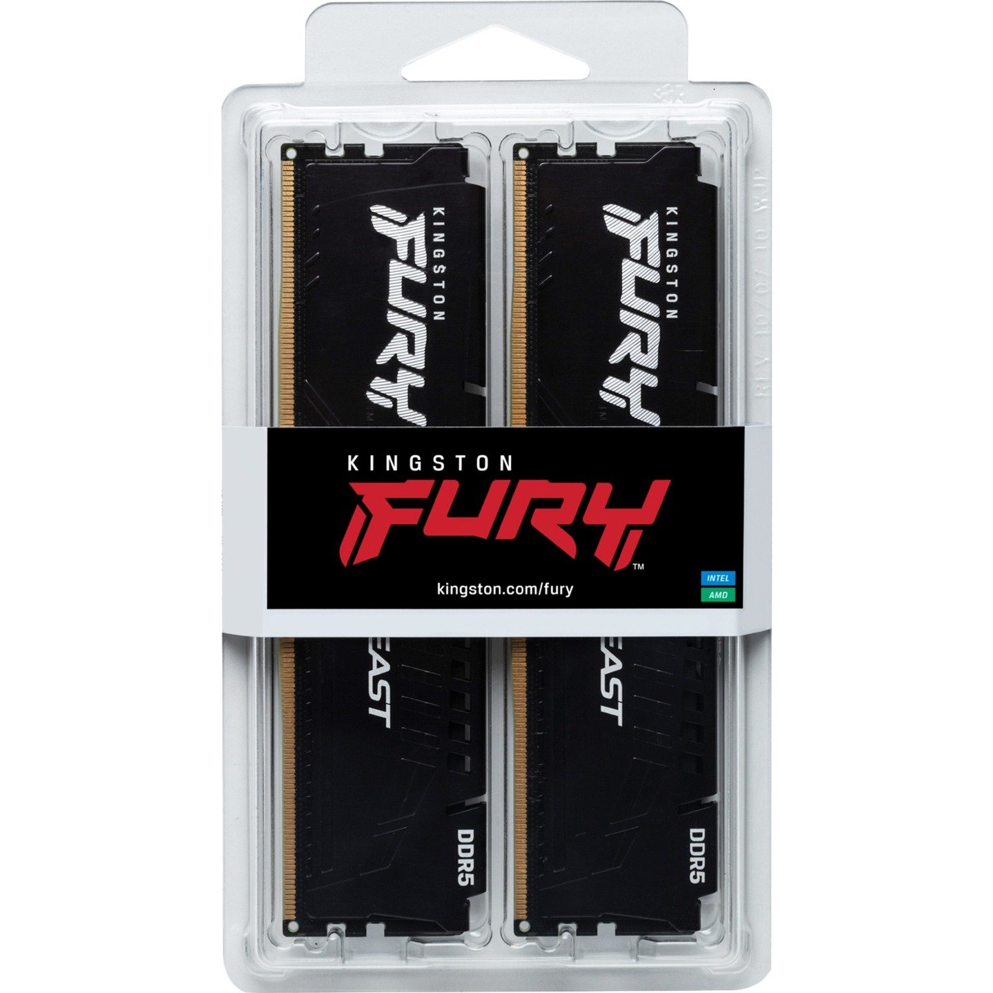 Kingston FURY DIMM DDR5-5600 (2x ) Dual-Kit Negro, 32 GB 32 GB - Imagen 4