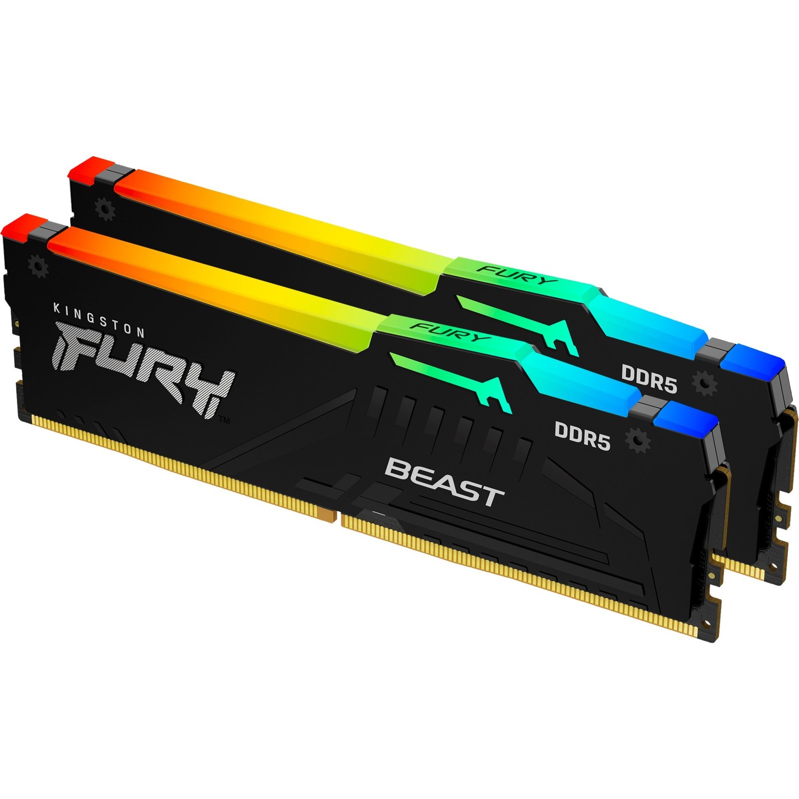 Kingston FURY DIMM DDR5-5600 (2x ) Dual-Kit Negro, 32 GB 32 GB - Imagen 2