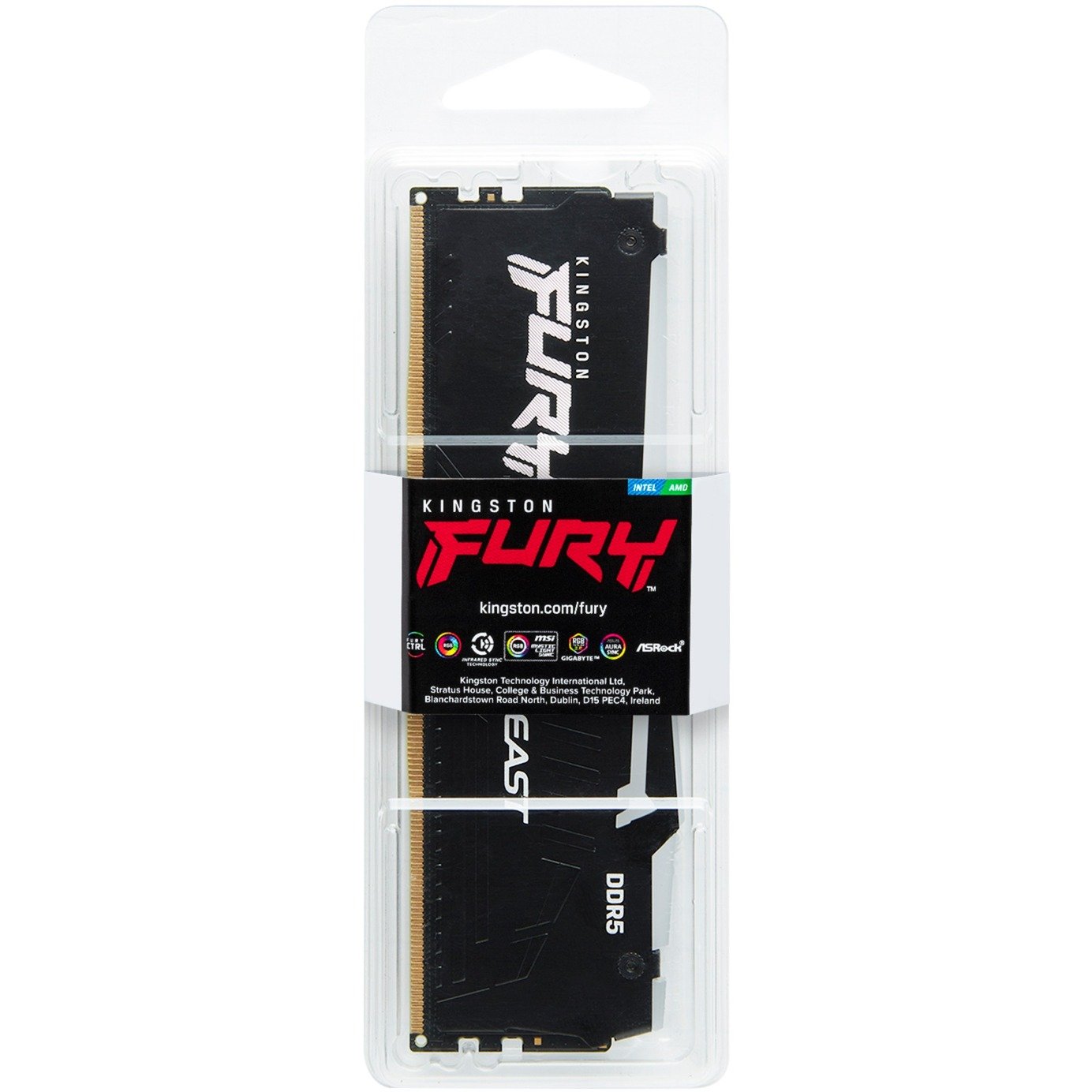 Kingston FURY DIMM DDR5-5600 Negro, 32 GB 32 GB - Imagen 4