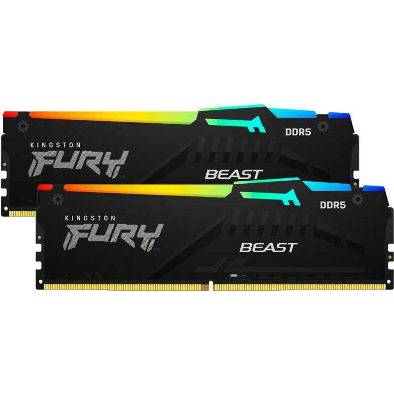 Kingston FURY DIMM DDR5-6000 (2x ) Dual-Kit Negro, 64 GB 64 GB