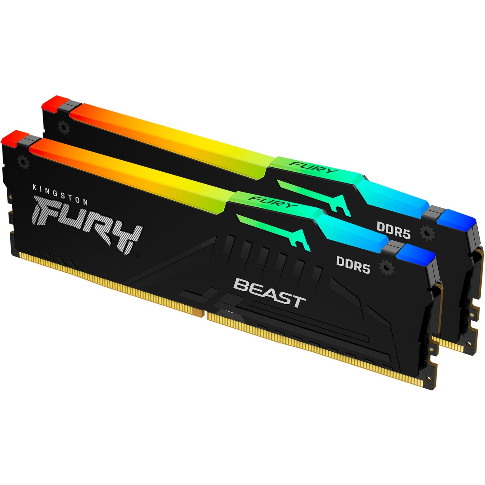 Kingston FURY DIMM DDR5-6000 (2x ) Dual-Kit Negro, 64 GB 64 GB - Imagen 2