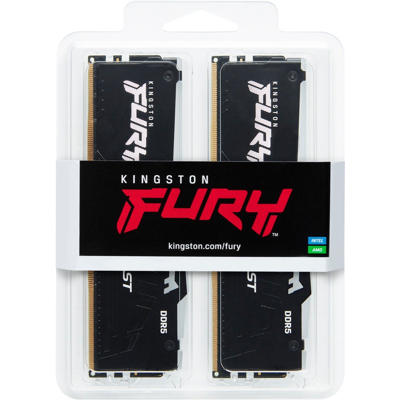 Kingston FURY DIMM DDR5-6000 (2x ) Dual-Kit Negro, 64 GB 64 GB - Imagen 4