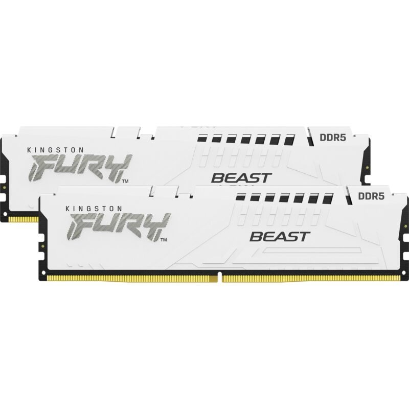 Kingston FURY DIMM DDR5-6000 (2x ) Dual-Kit Blanco, 64 GB 64 GB