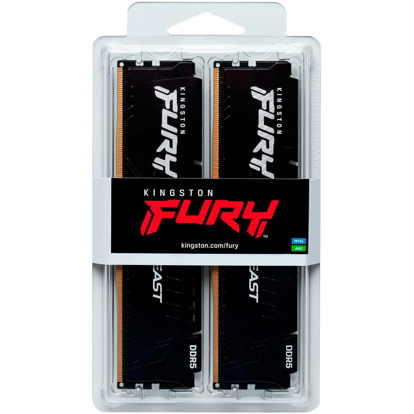 Kingston FURY DIMM DDR5-6400 (2x ) Dual-Kit Negro, 64 GB 64 GB - Imagen 3