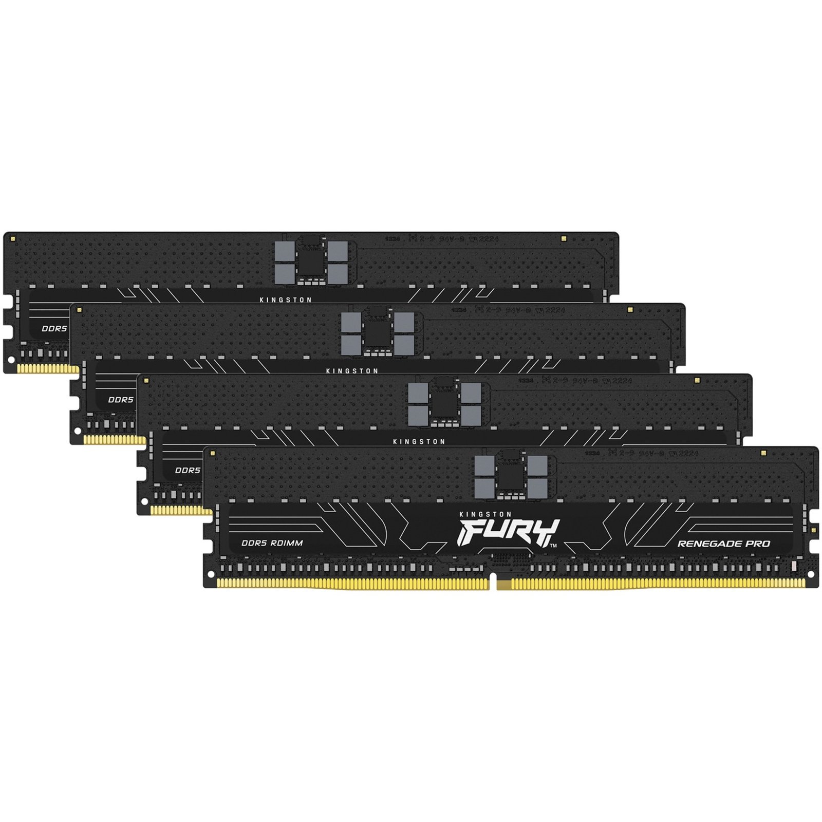 Kingston FURY DIMM DDR5-6400 (4x ) Quad-Kit Negro, 64 GB 64 GB