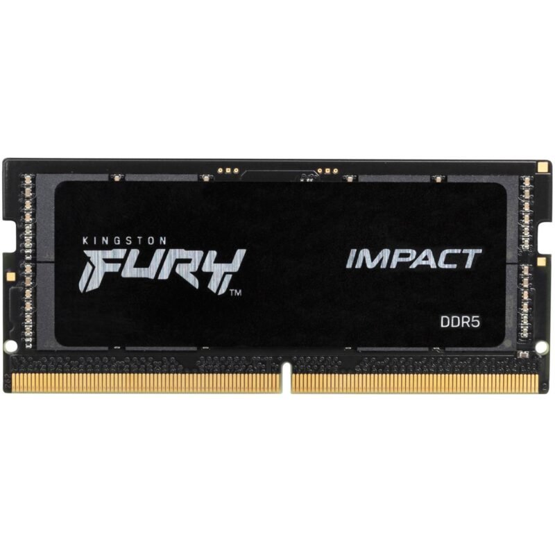 Kingston FURY SO-DIMM DDR5-4800 Negro, 32 GB 32 GB