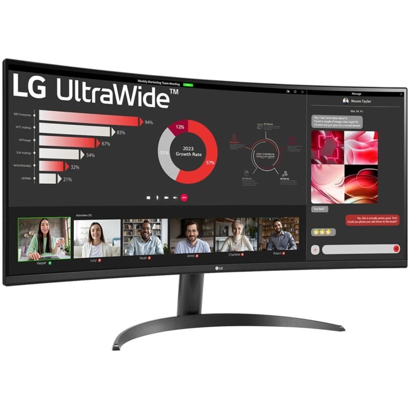 LG 34WR50QK-B Negro