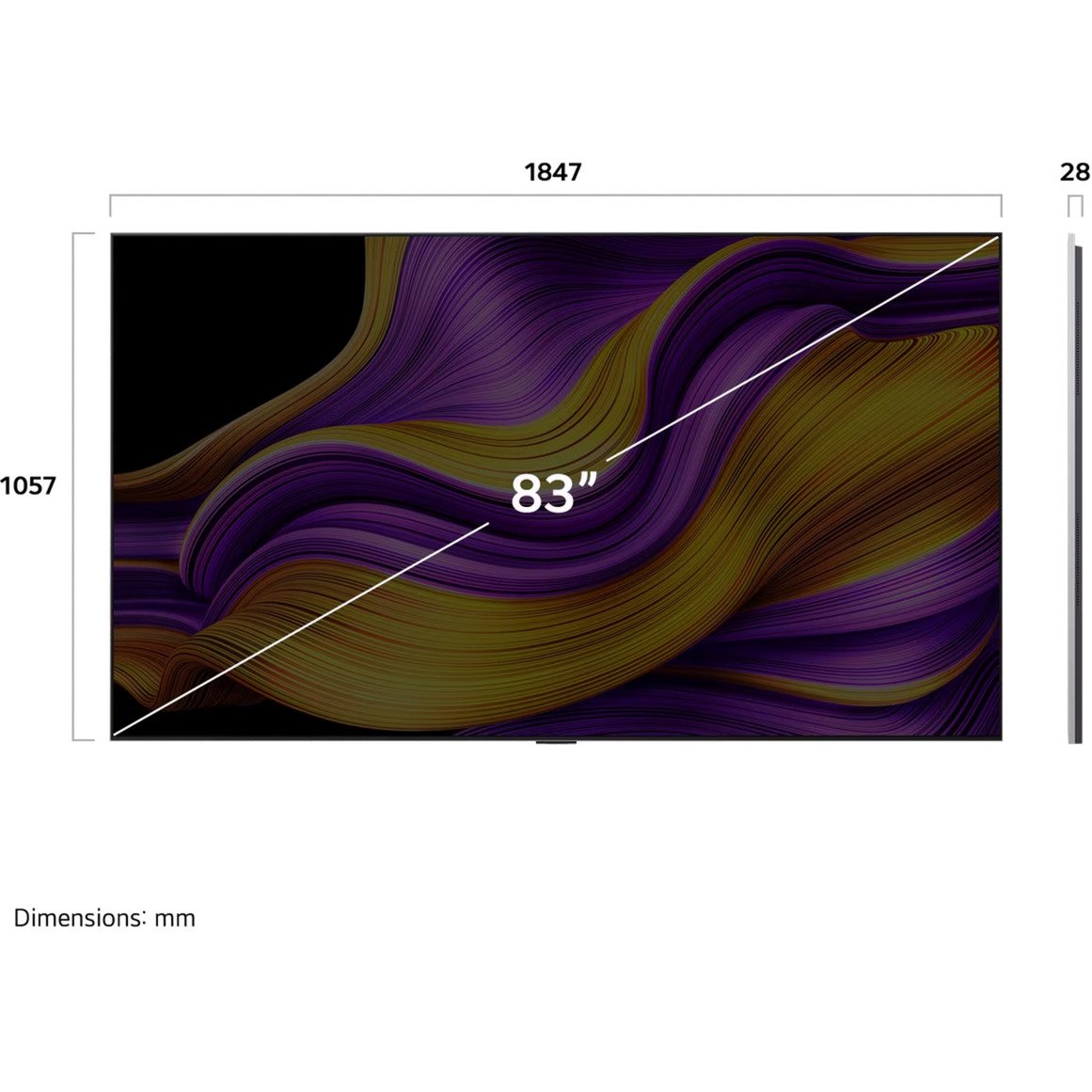 LG OLED83G57LW evo TV Plata - Imagen 5