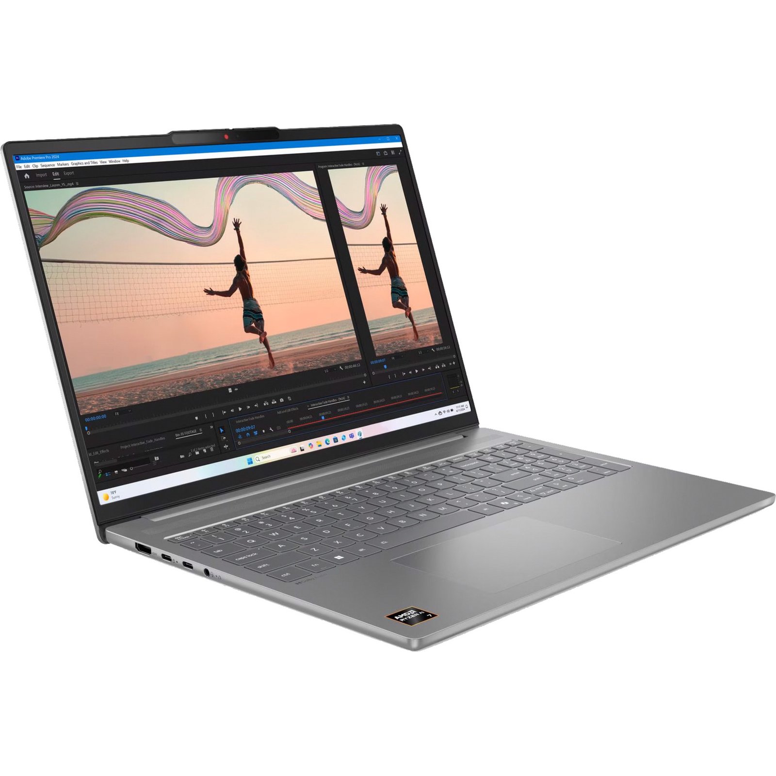 Lenovo IdeaPad Slim 5 16AKP10 (83HY002UGE) Gris, 1 TB 16 GB