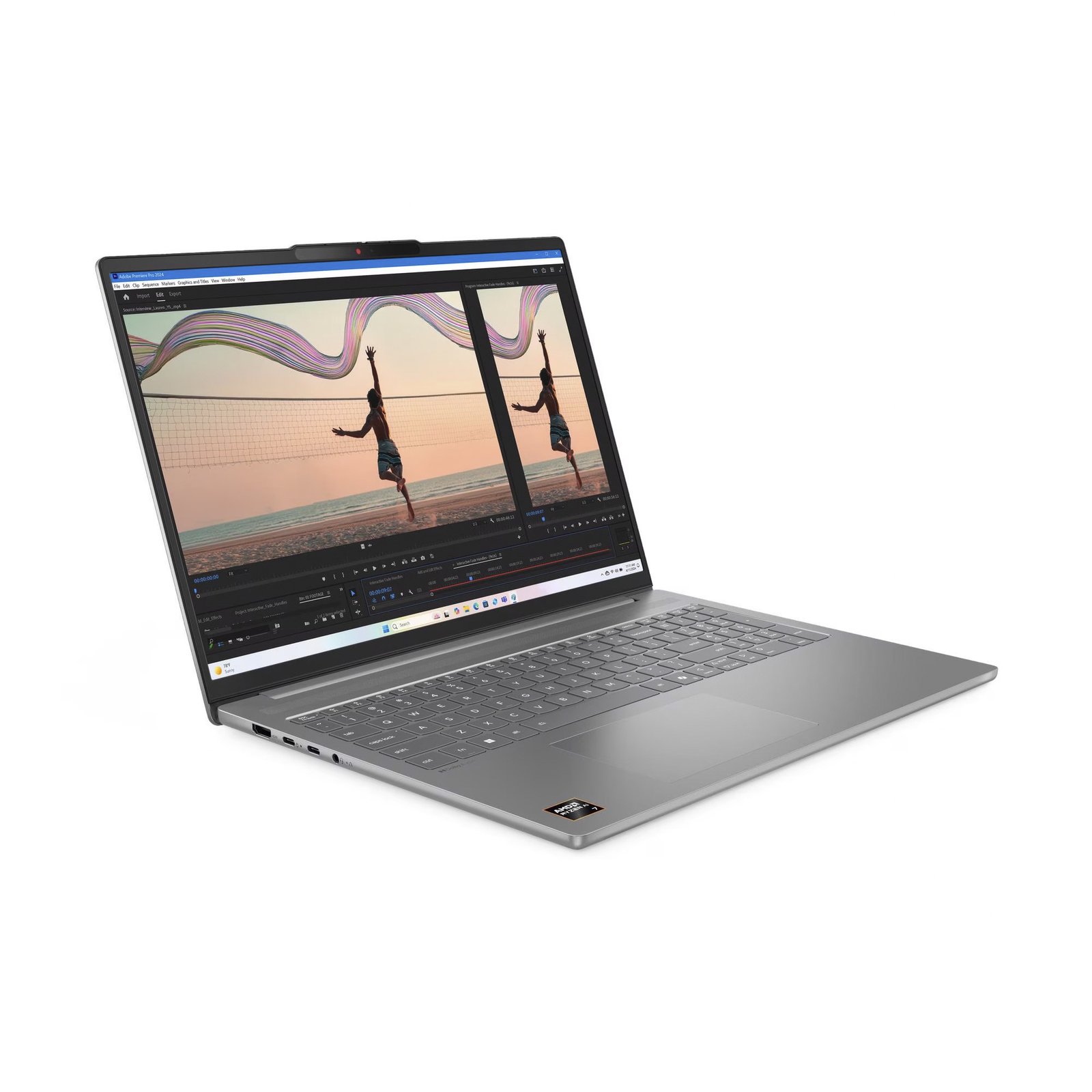 Lenovo IdeaPad Slim 5 16AKP10 (83HY0086GE) Gris, 1 TB 24 GB