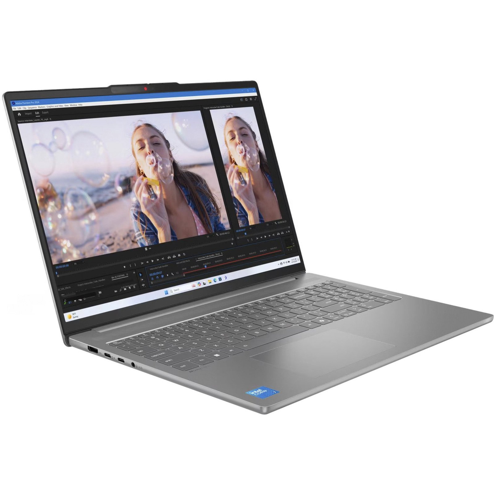 Lenovo IdeaPad Slim 5 16IRH10R (83J1006UGE) Gris, 1 TB 32 GB