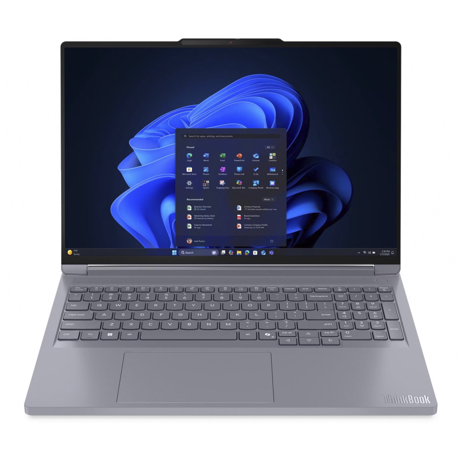 Lenovo ThinkBook 16p G6 ADR (21U00017GE) Gris, 1 TB 64 GB - Imagen 2