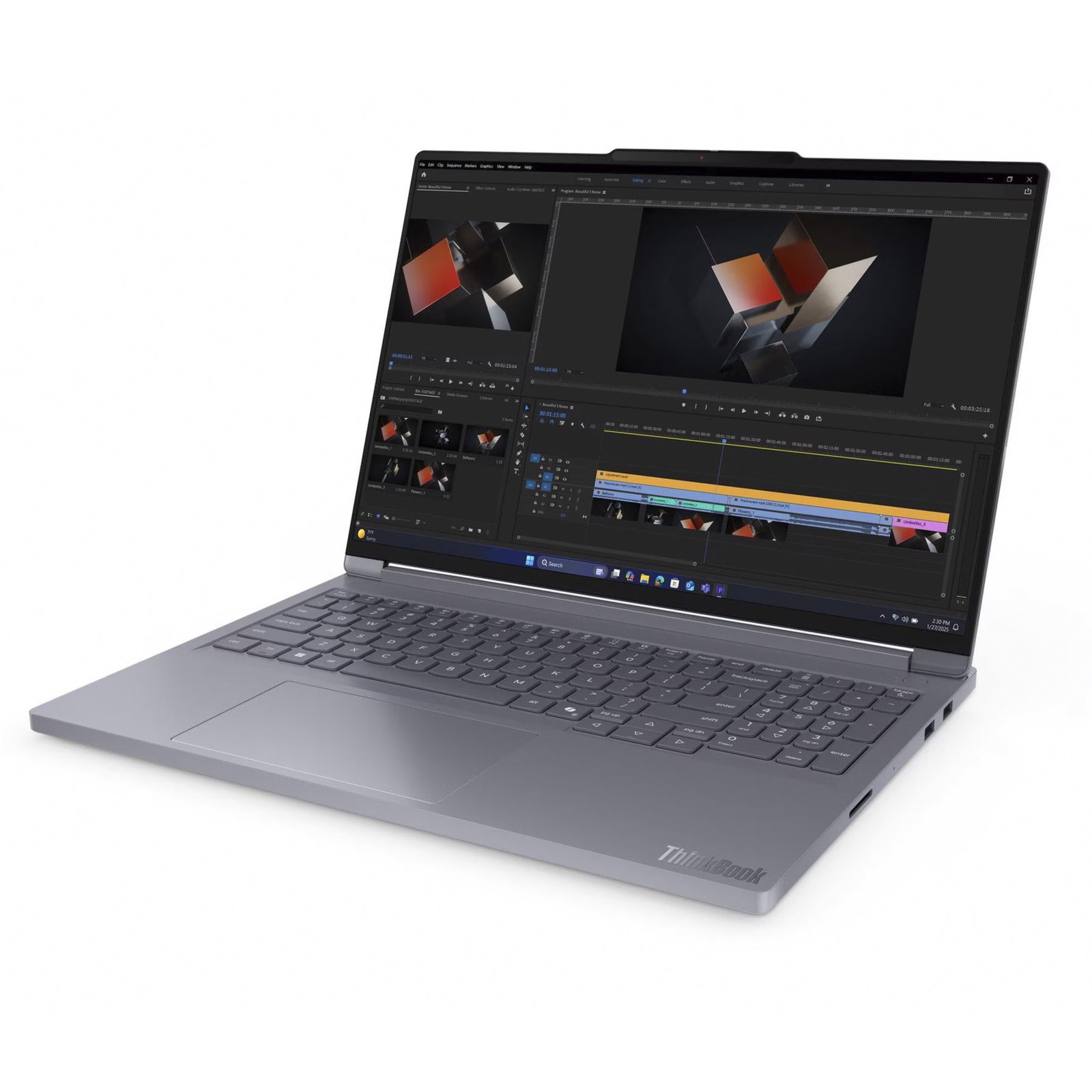 Lenovo ThinkBook 16p G6 ADR (21U00017GE) Gris, 1 TB 64 GB - Imagen 3