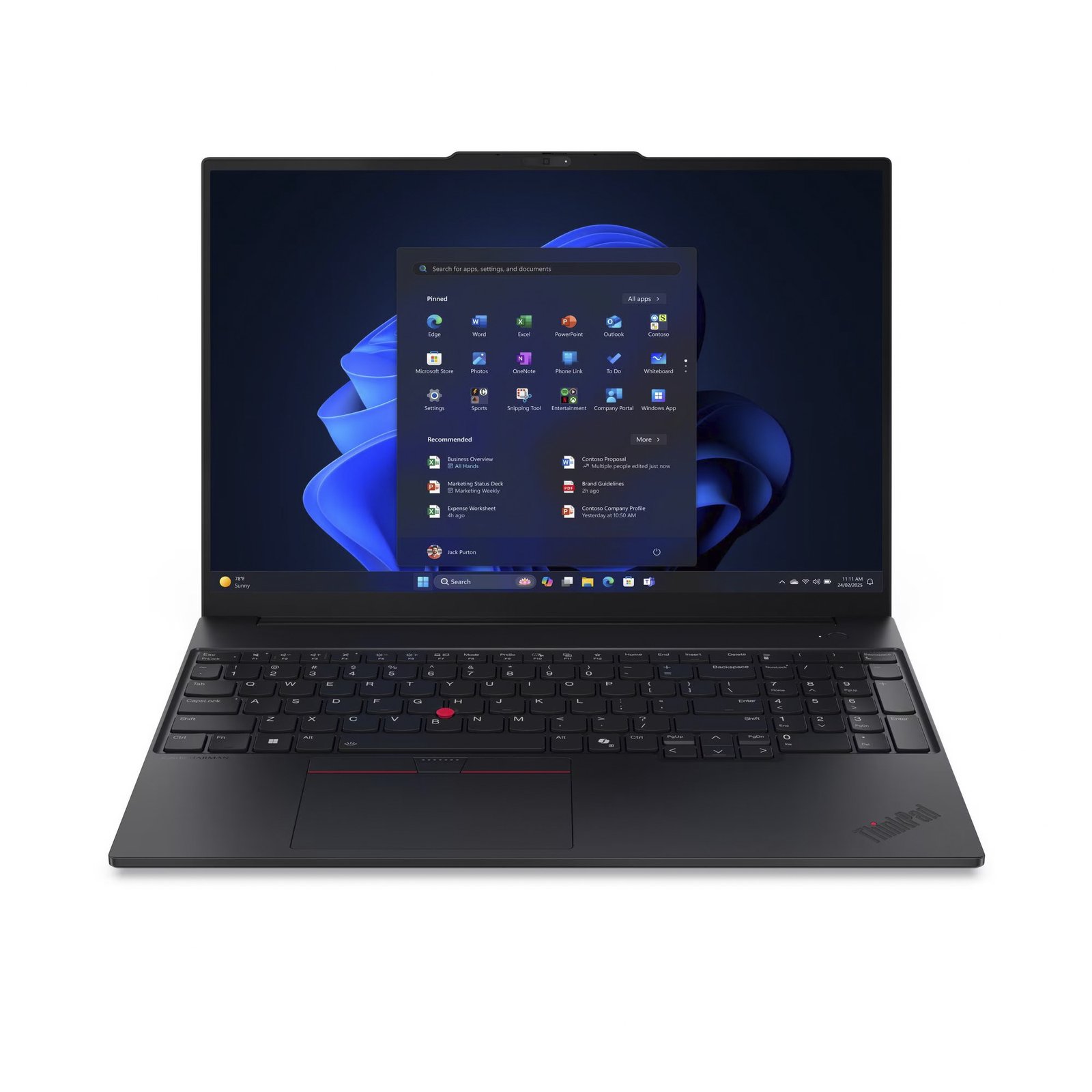 Lenovo ThinkPad E16 G3 (21SR007BGE) Negro, 1 TB 32 GB - Imagen 2