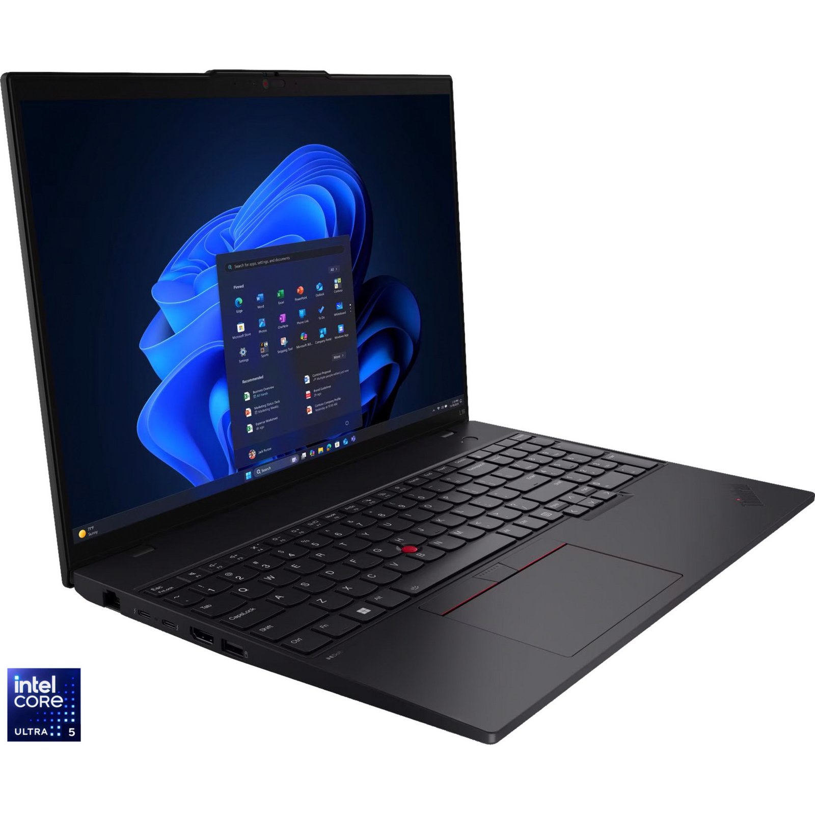 Lenovo ThinkPad L16 G2 (21SA0016GE) Negro, 512 GB 16 GB