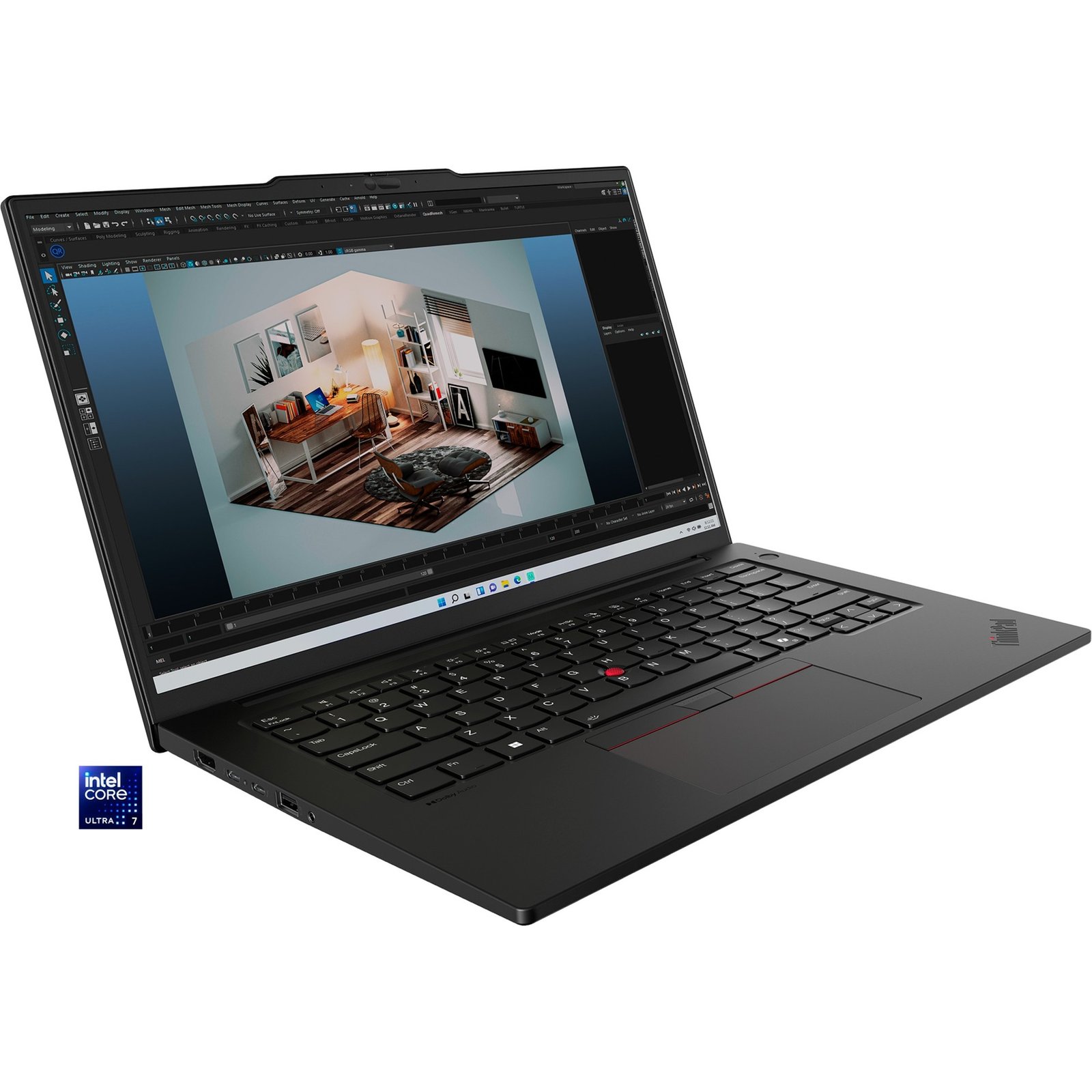 Lenovo ThinkPad P14s G5 (21G2000DGE) Negro, 1 TB 32 GB