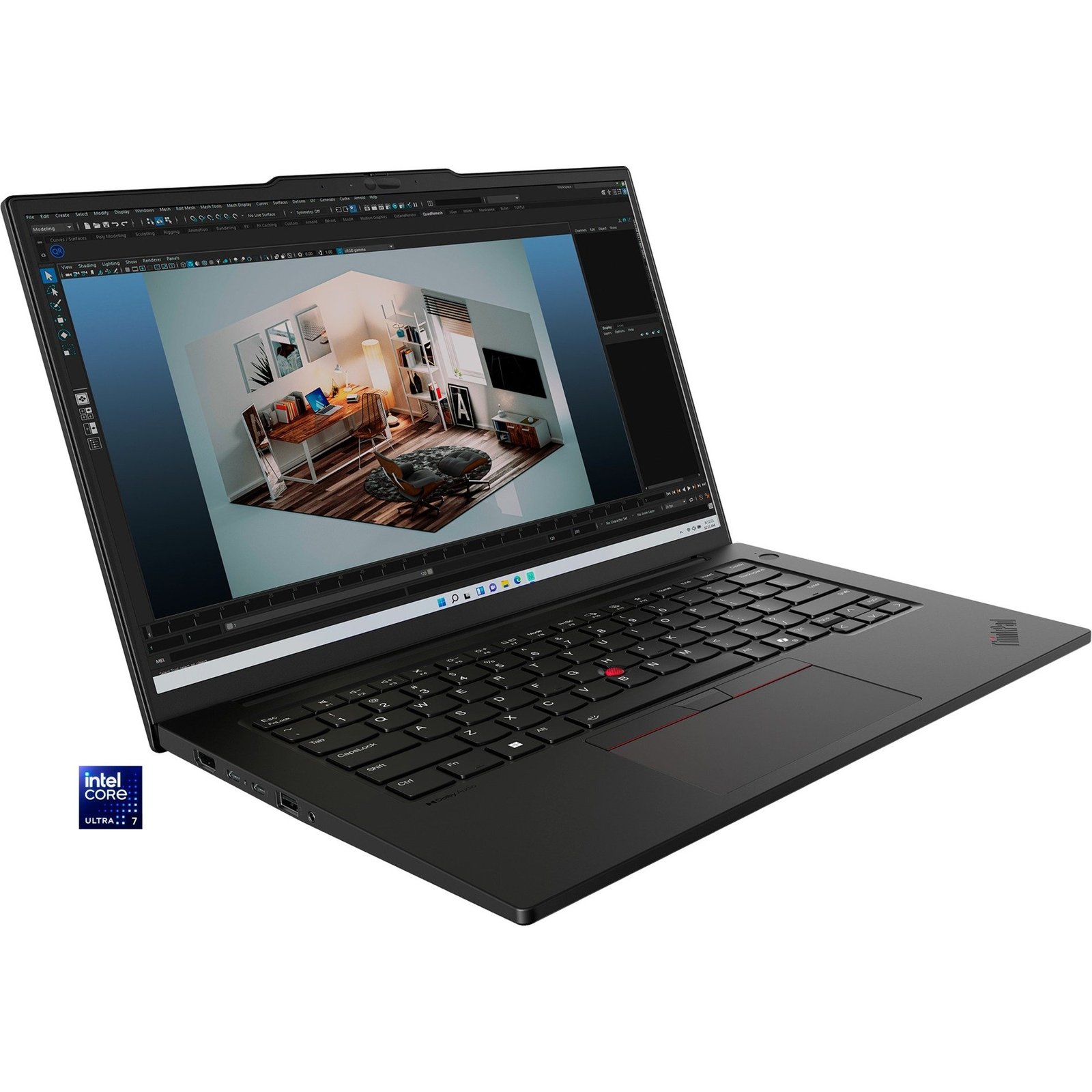 Lenovo ThinkPad P14s G5 (21G2000SGE) Negro, 2 TB 64 GB