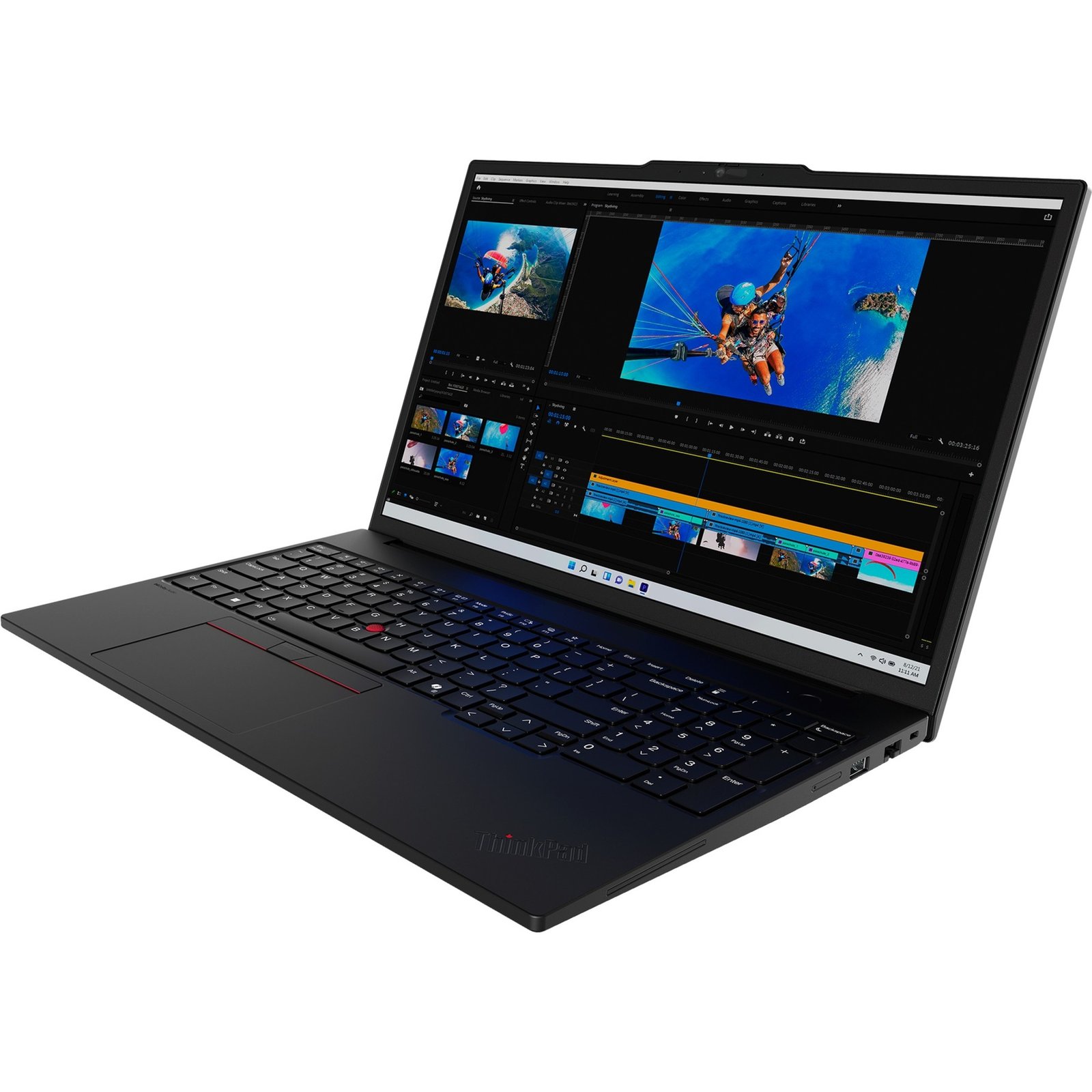 Lenovo ThinkPad P16s G3 (21KS000GGE) Negro, 1 TB 32 GB - Imagen 3