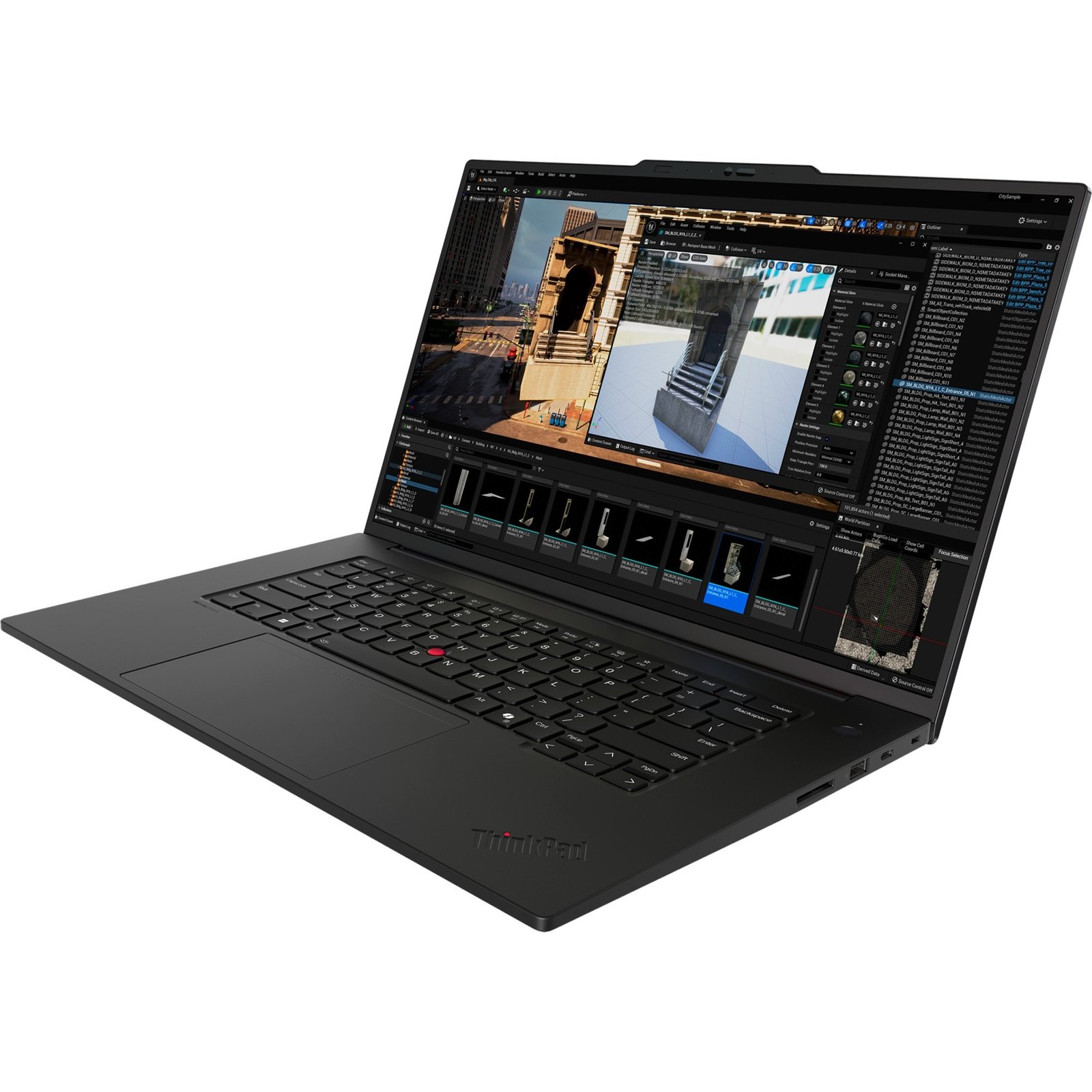 Lenovo ThinkPad P1 G7 (21KV001QGE) Negro, 1 TB 32 GB - Imagen 3
