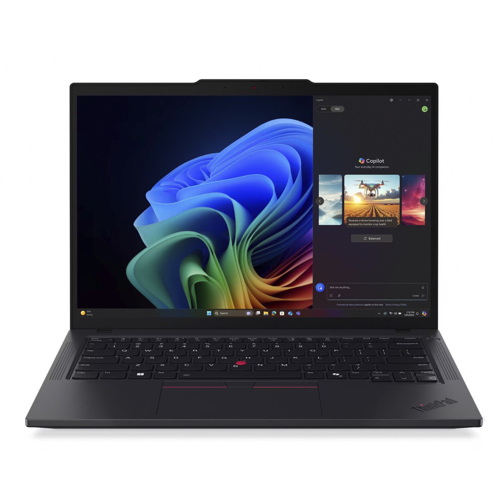 Lenovo ThinkPad T14 AMD G6 (21QJ002MGE) Negro, 512 GB 16 GB - Imagen 2