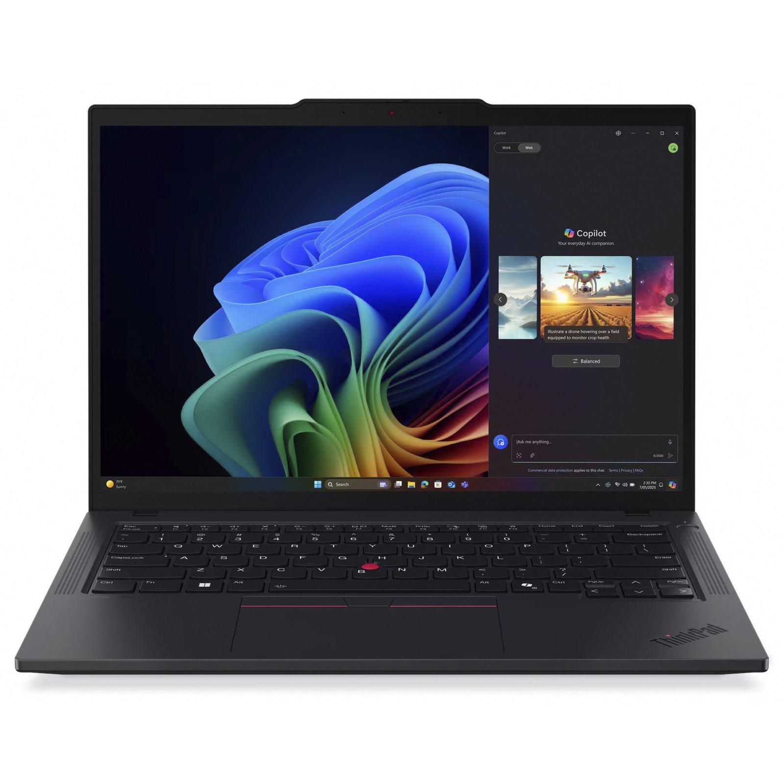 Lenovo ThinkPad T14 G6 (21QC00AKGE) Negro, 512 GB 16 GB - Imagen 2