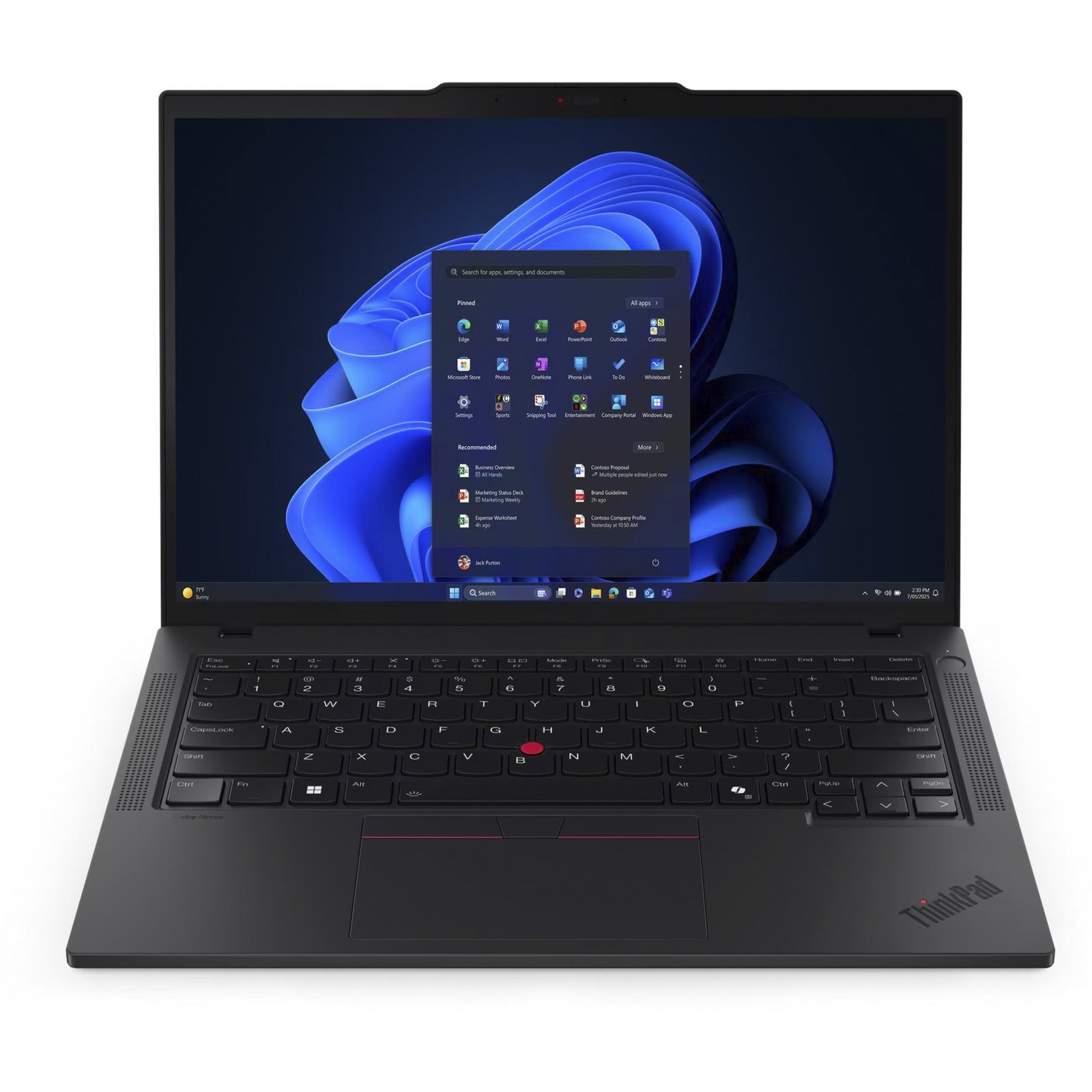 Lenovo ThinkPad T14 G6 (21QC00C0GE) Negro, 1 TB 64 GB - Imagen 2