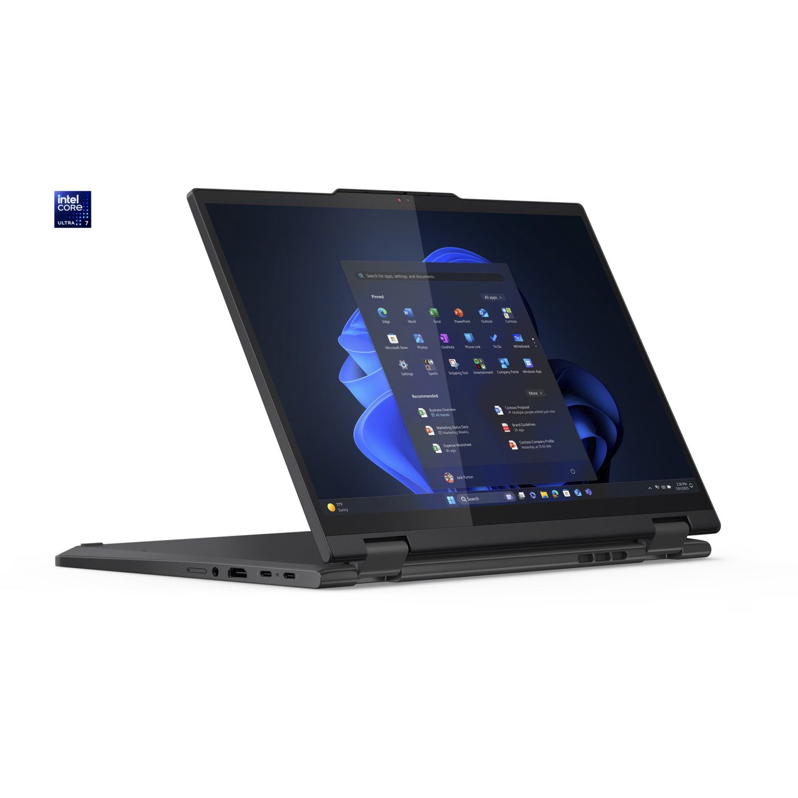 Lenovo ThinkPad T14s 2-in-1 G1 (21R3004NGE) Negro, 1 TB 32 GB