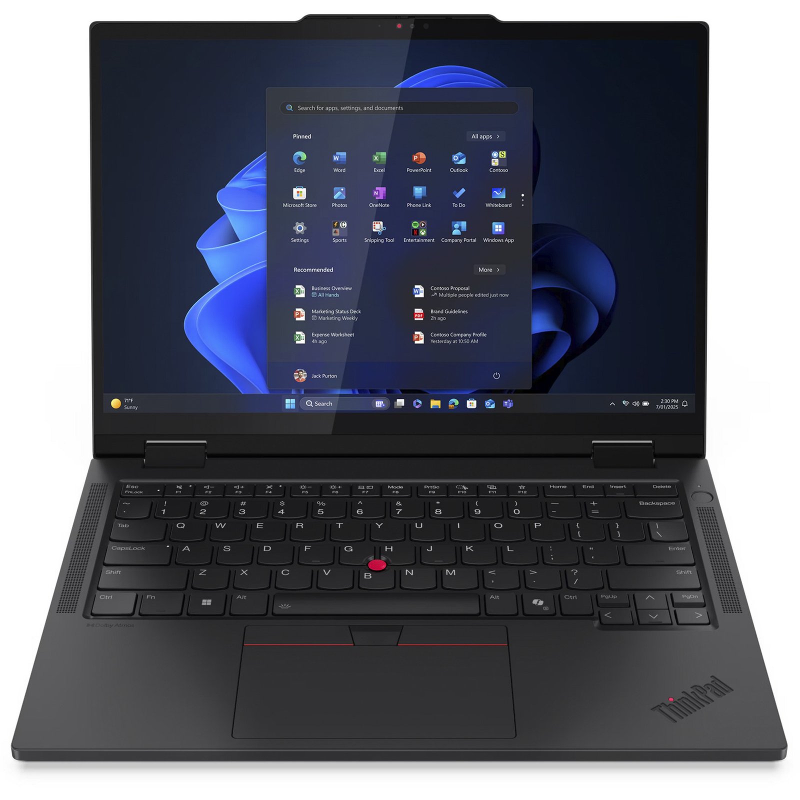 Lenovo ThinkPad T14s 2-in-1 G1 (21R3004NGE) Negro, 1 TB 32 GB - Imagen 5