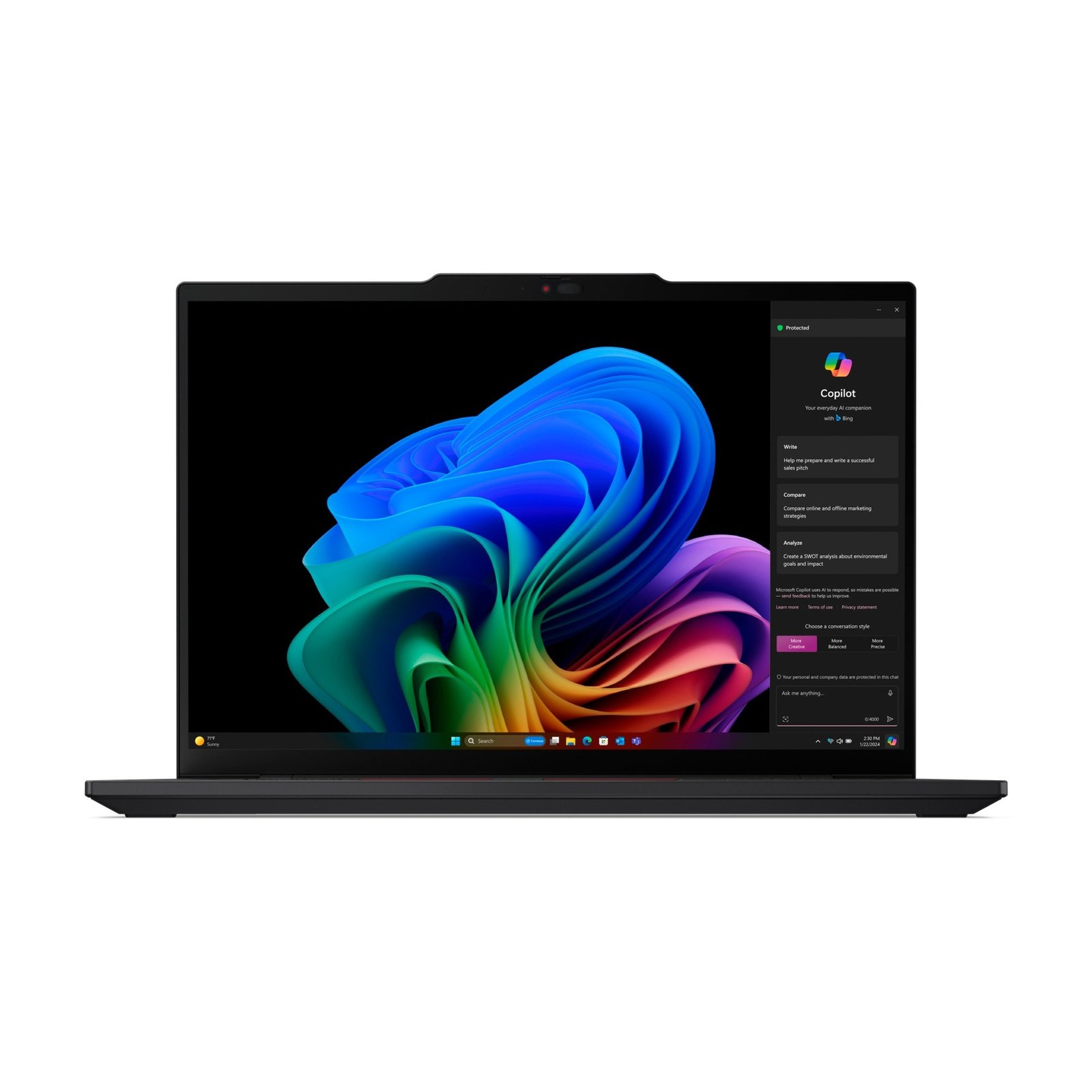 Lenovo ThinkPad T14s G6 (21N10007GE) Negro, 1 TB 32 GB - Imagen 3