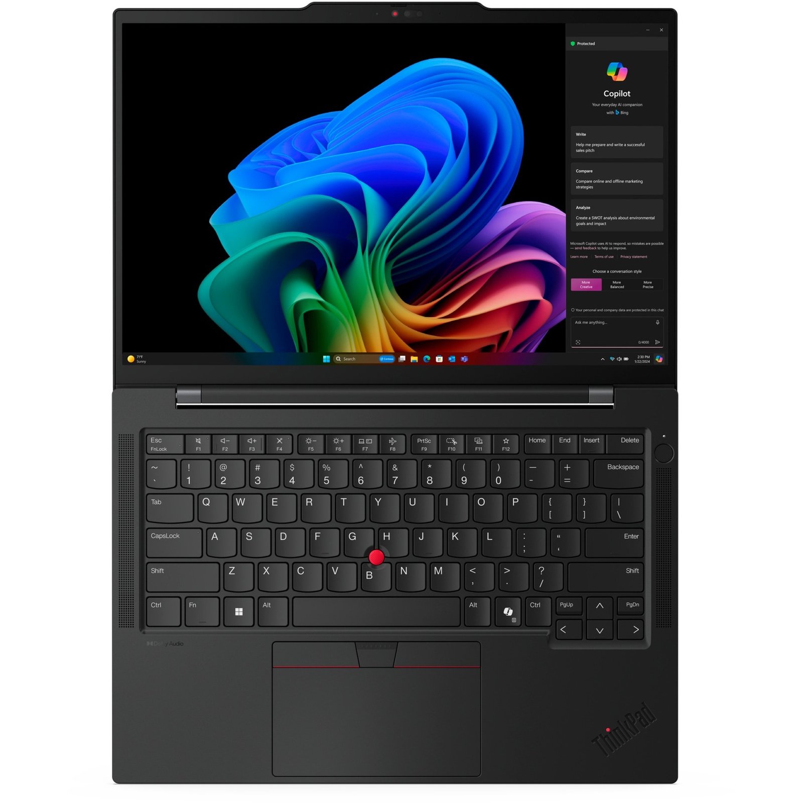 Lenovo ThinkPad T14s G6 (21N10007GE) Negro, 1 TB 32 GB - Imagen 4