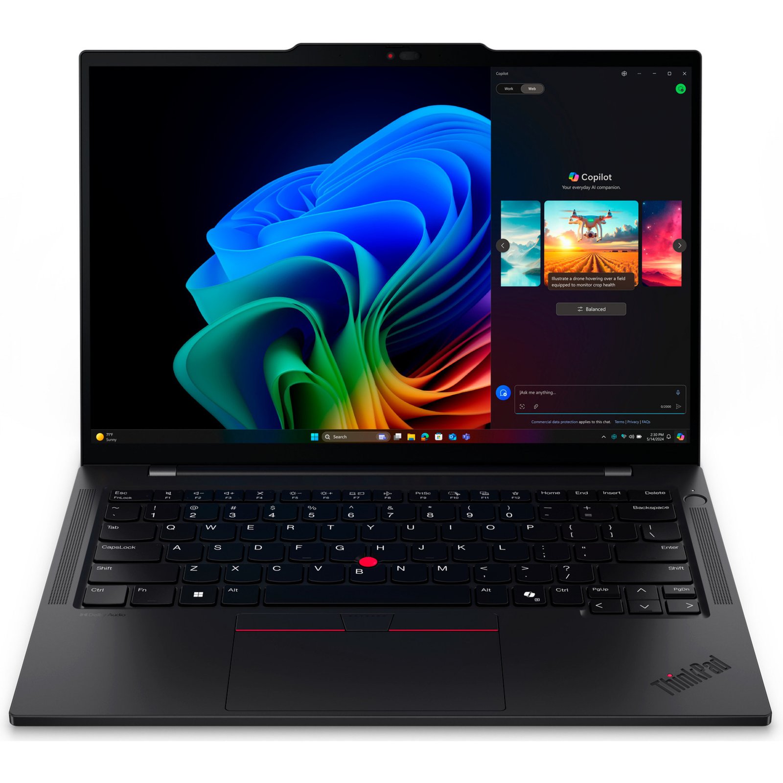 Lenovo ThinkPad T14s G6 (21QX003CGE) Negro, 1 TB 32 GB - Imagen 2