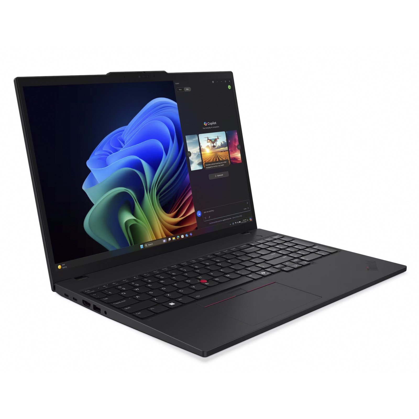 Lenovo ThinkPad T16 G4 AMD (21QN005KGE) Negro, 1 TB 32 GB