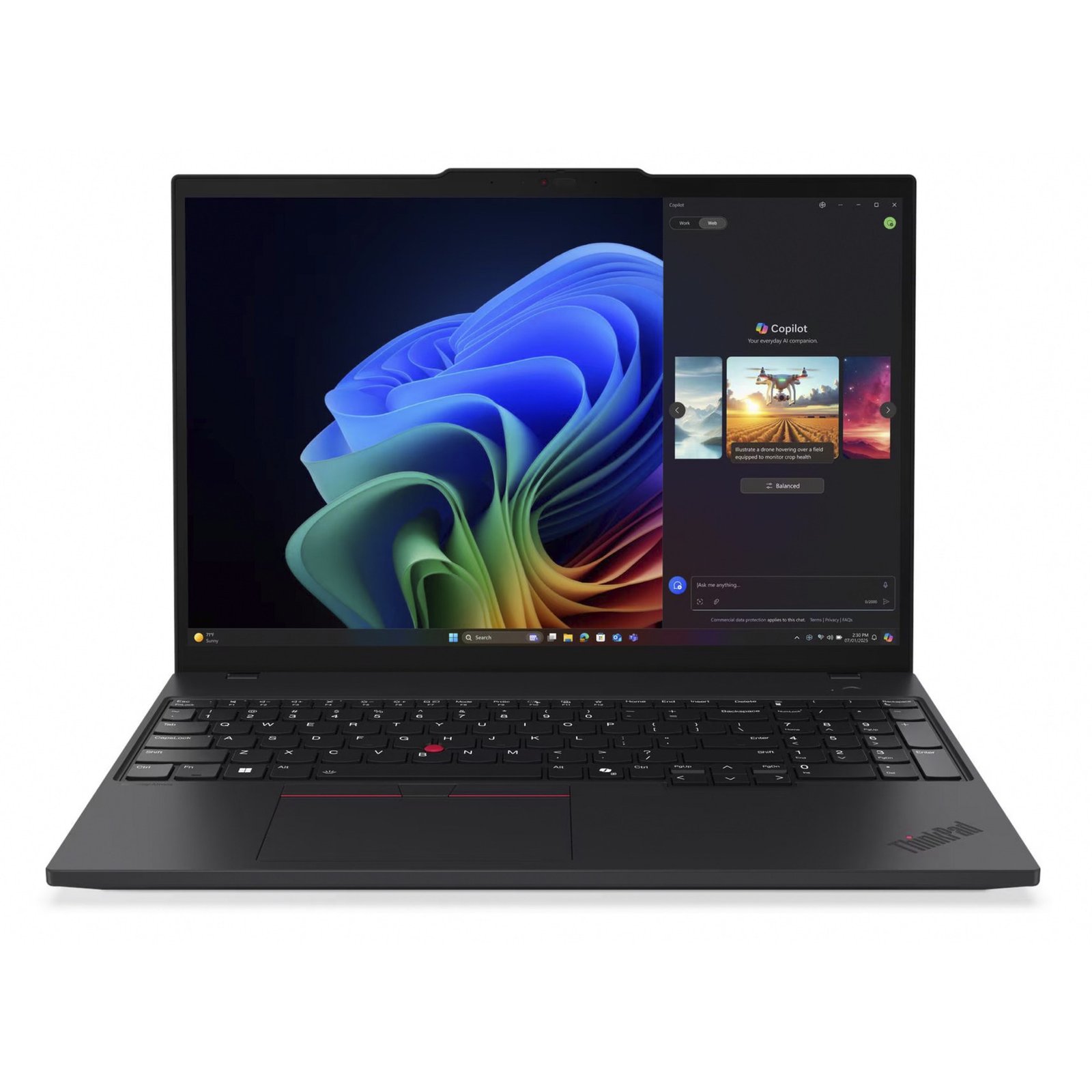 Lenovo ThinkPad T16 G4 AMD (21QN005KGE) Negro, 1 TB 32 GB - Imagen 2