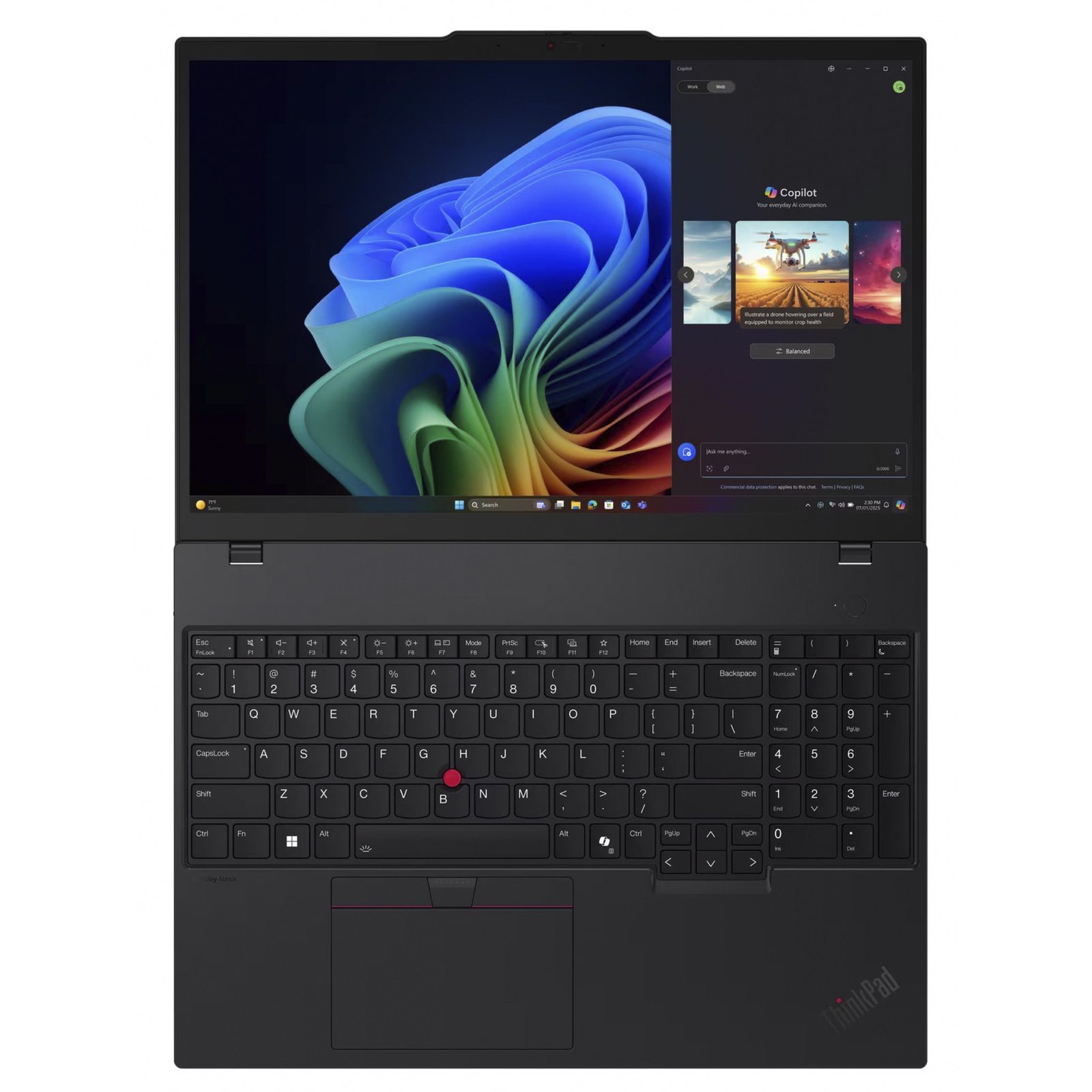Lenovo ThinkPad T16 G4 AMD (21QN005KGE) Negro, 1 TB 32 GB - Imagen 4
