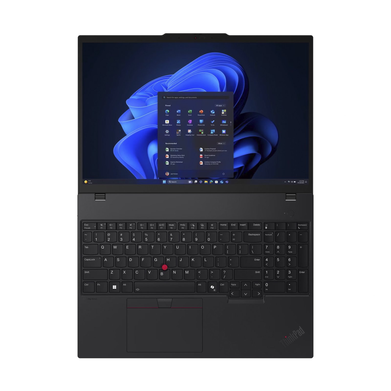 Lenovo ThinkPad T16 G4 (21QE003AGE) Negro, 512 GB 16 GB - Imagen 4