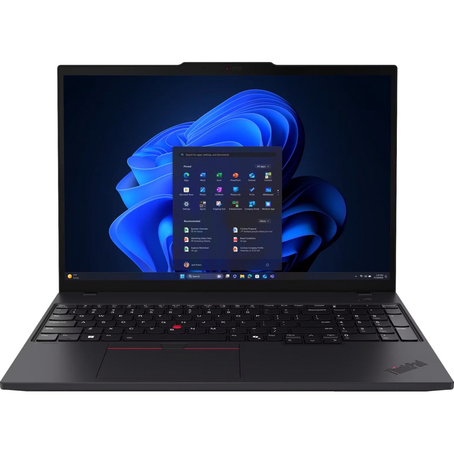 Lenovo ThinkPad T16 G4 (21QE0057GE) Negro, 1 TB 32 GB - Imagen 2