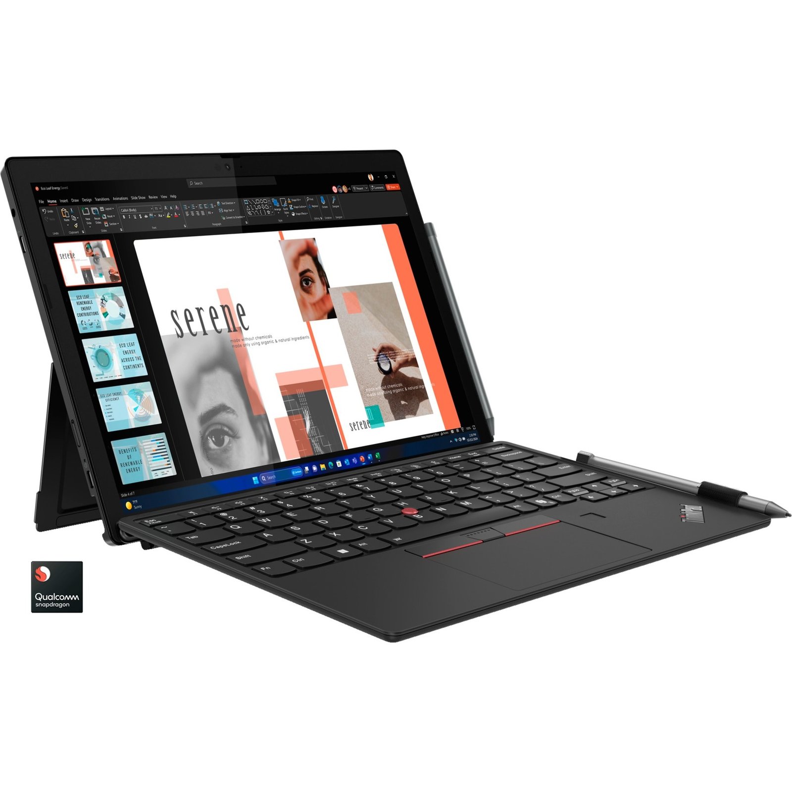 Lenovo ThinkPad X12 Detachable G2 (21LK0021GE) Negro 32 GB