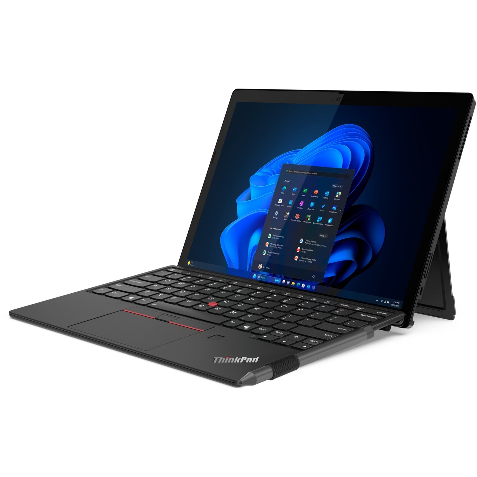 Lenovo ThinkPad X12 Detachable G2 (21LK0021GE) Negro 32 GB - Imagen 3