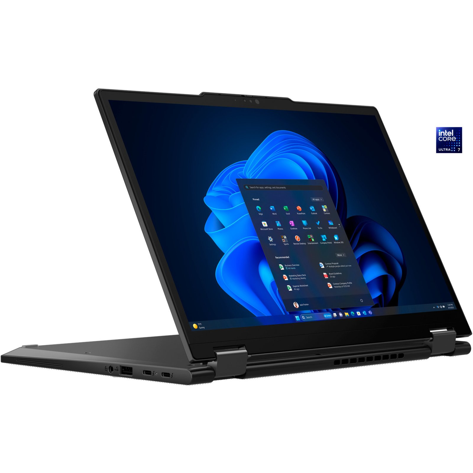 Lenovo ThinkPad X13 2-in-1 G5 (21LW000LGE) Negro, 512 GB 16 GB