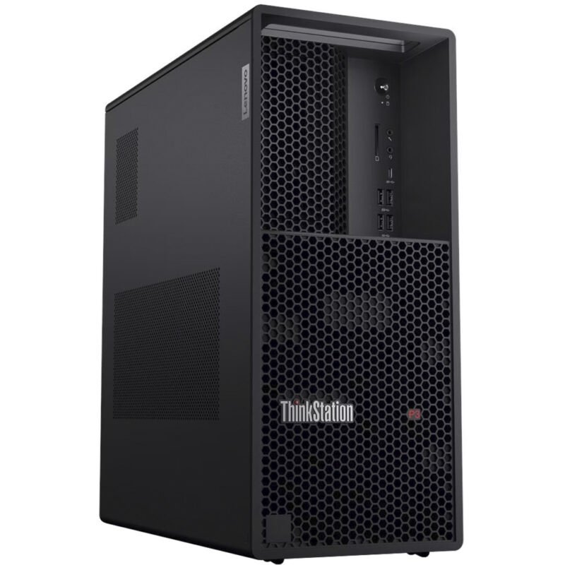Lenovo ThinkStation P3 Tower Gen 2 (30HT005QGE) Negro, 1 TB 32 GB