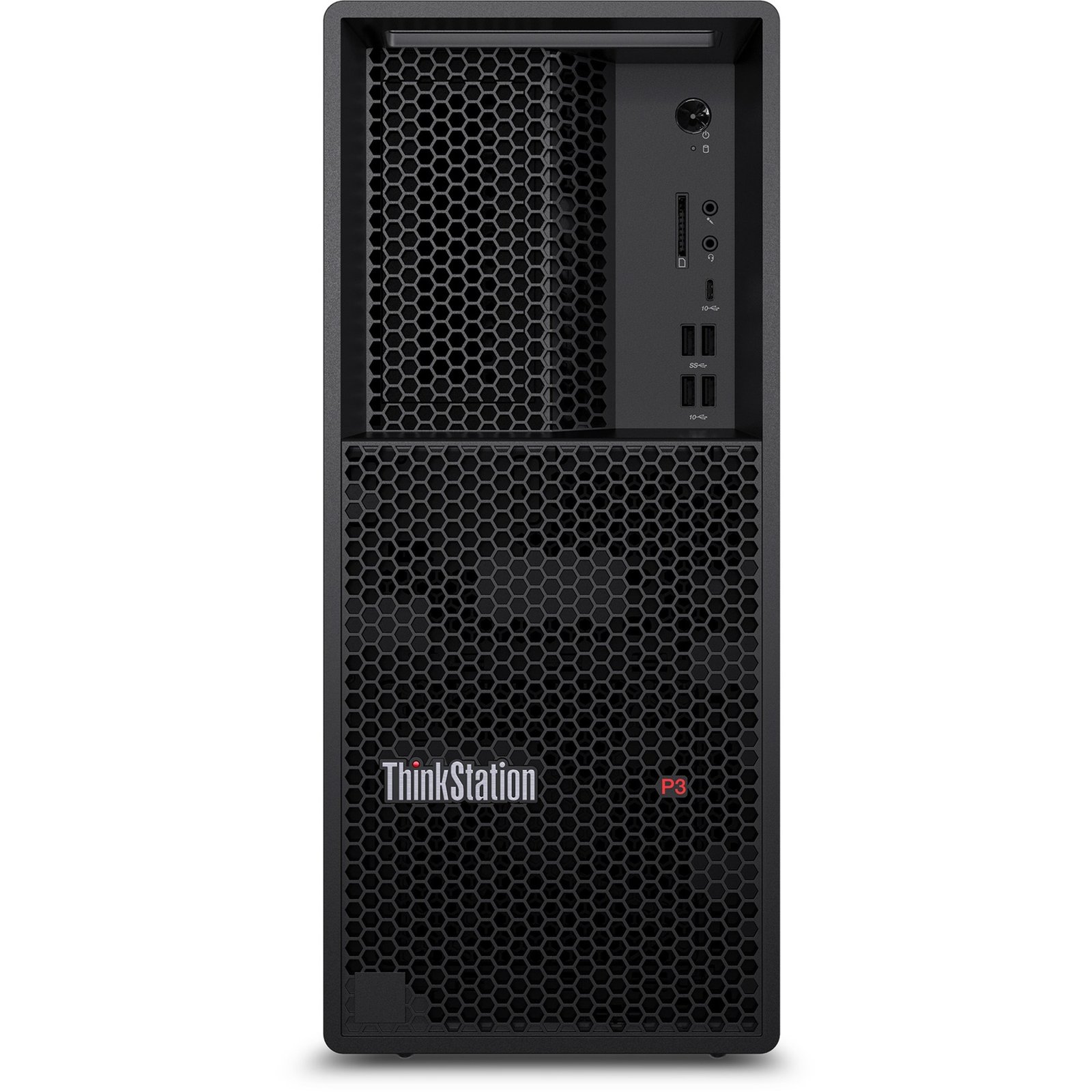 Lenovo ThinkStation P3 Tower (30GS00GXGE) Negro, 1 TB 128 GB - Imagen 2